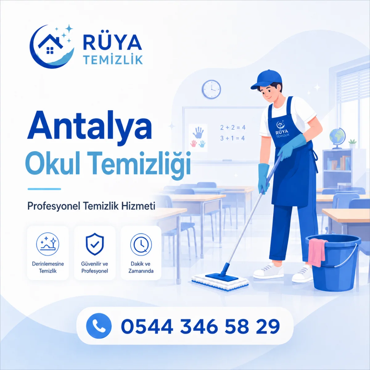 Antalya Okul Temizliği